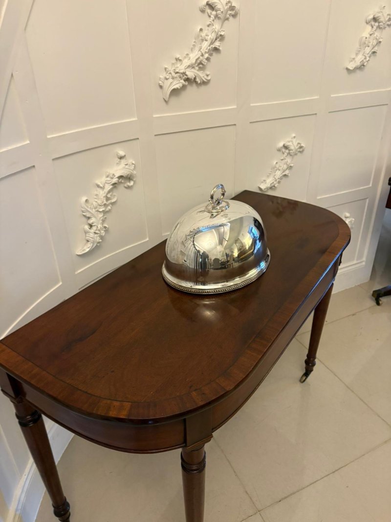 Antique Victorian Quality Silver Plated Meat Cover - Image 3